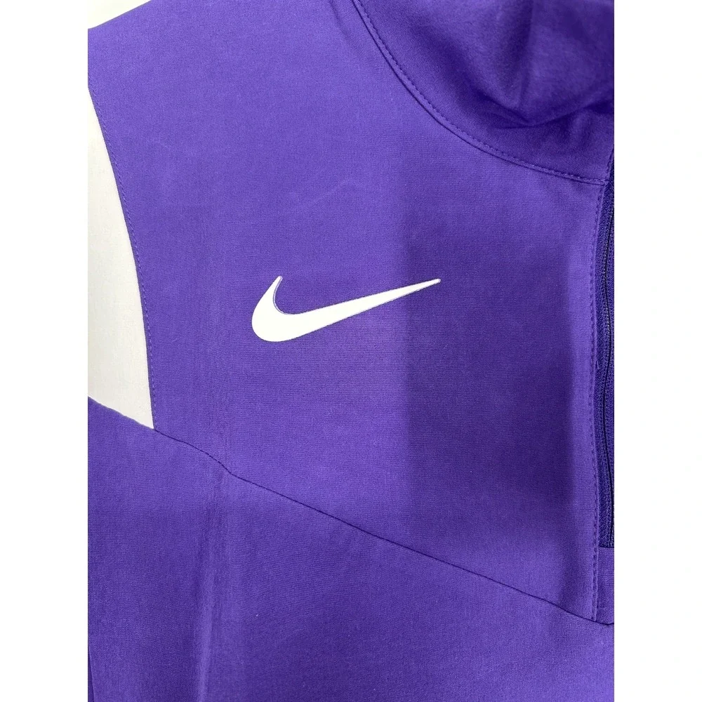 Nike‎ Football Coach Sideline Performance Jacket Short Sleeve 1/4 Zip DJ5113-545